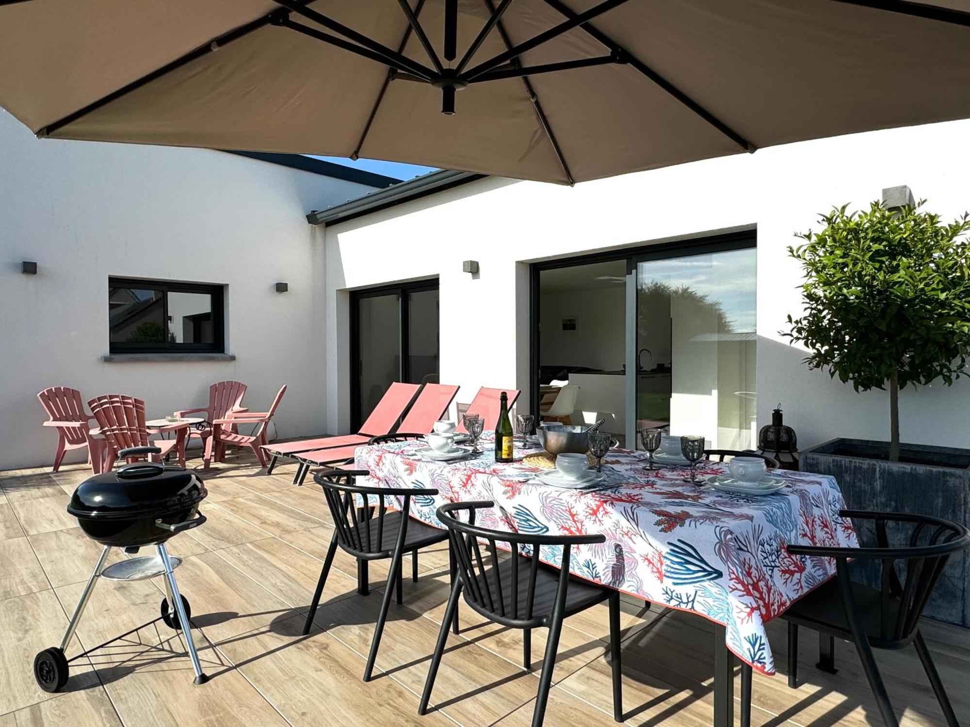 Maison Neuve 4 Etoiles Plain-Pied Proche De La Mer Plurien Exterior foto