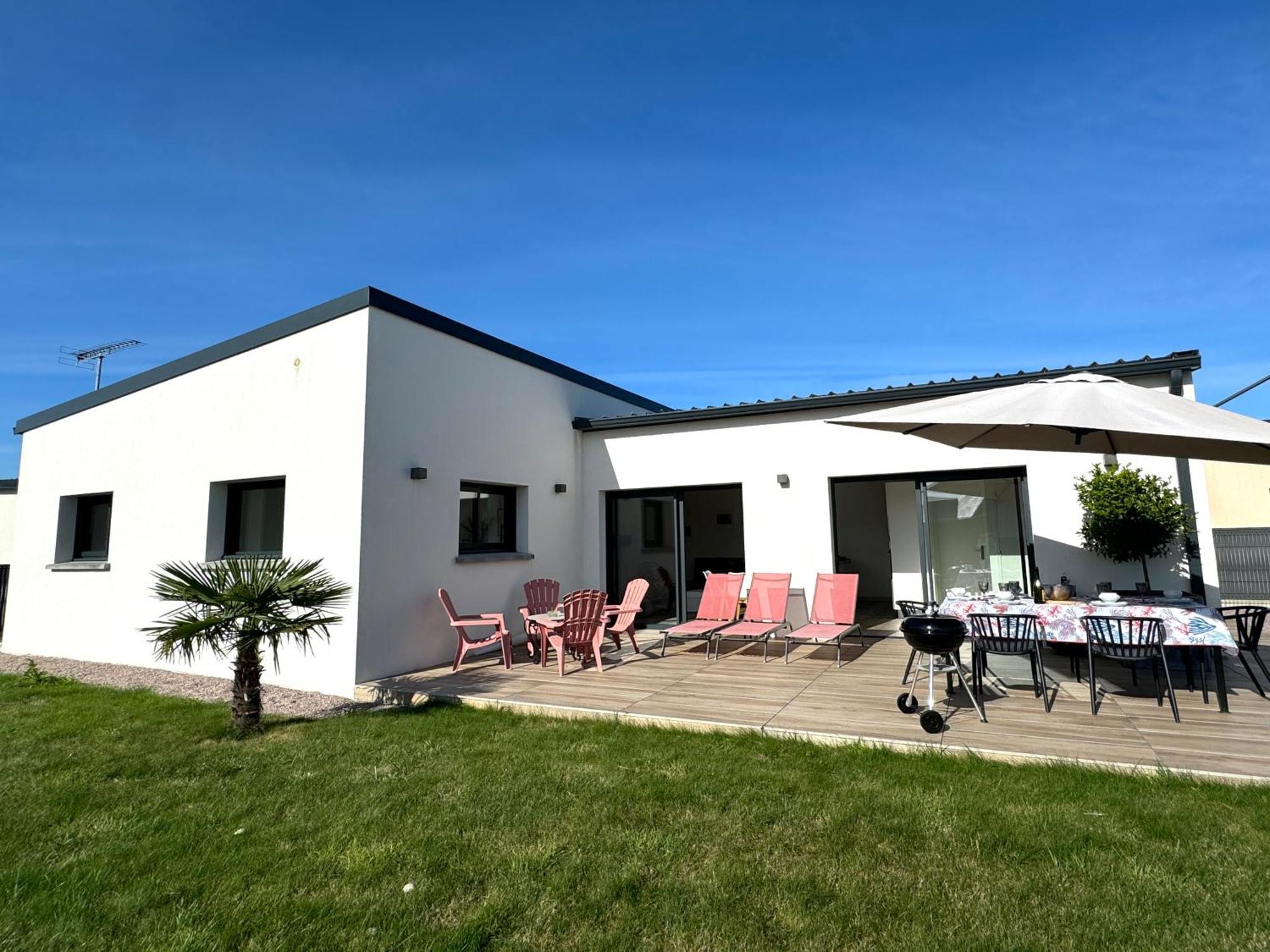 Maison Neuve 4 Etoiles Plain-Pied Proche De La Mer Plurien Exterior foto