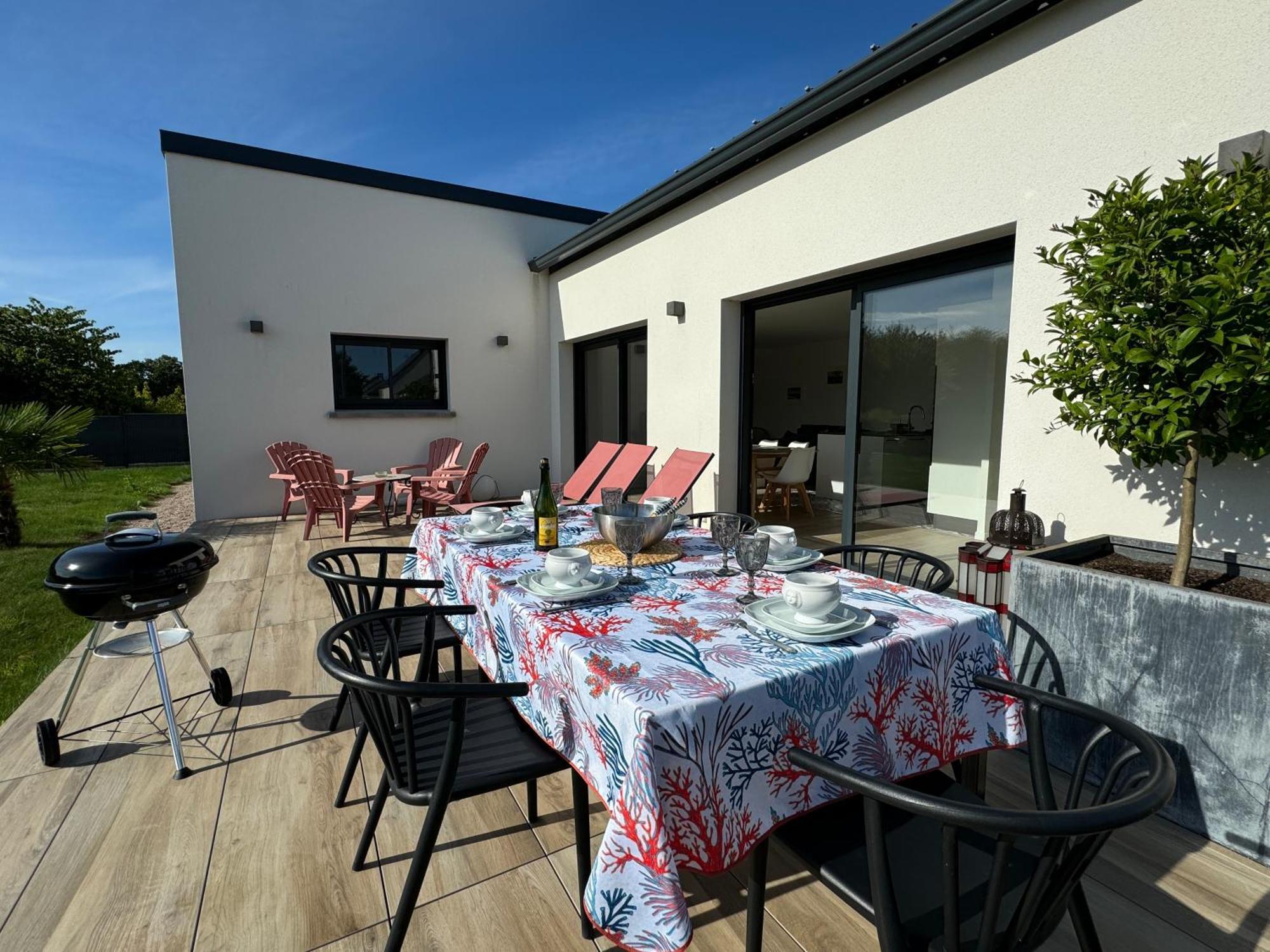 Maison Neuve 4 Etoiles Plain-Pied Proche De La Mer Plurien Exterior foto